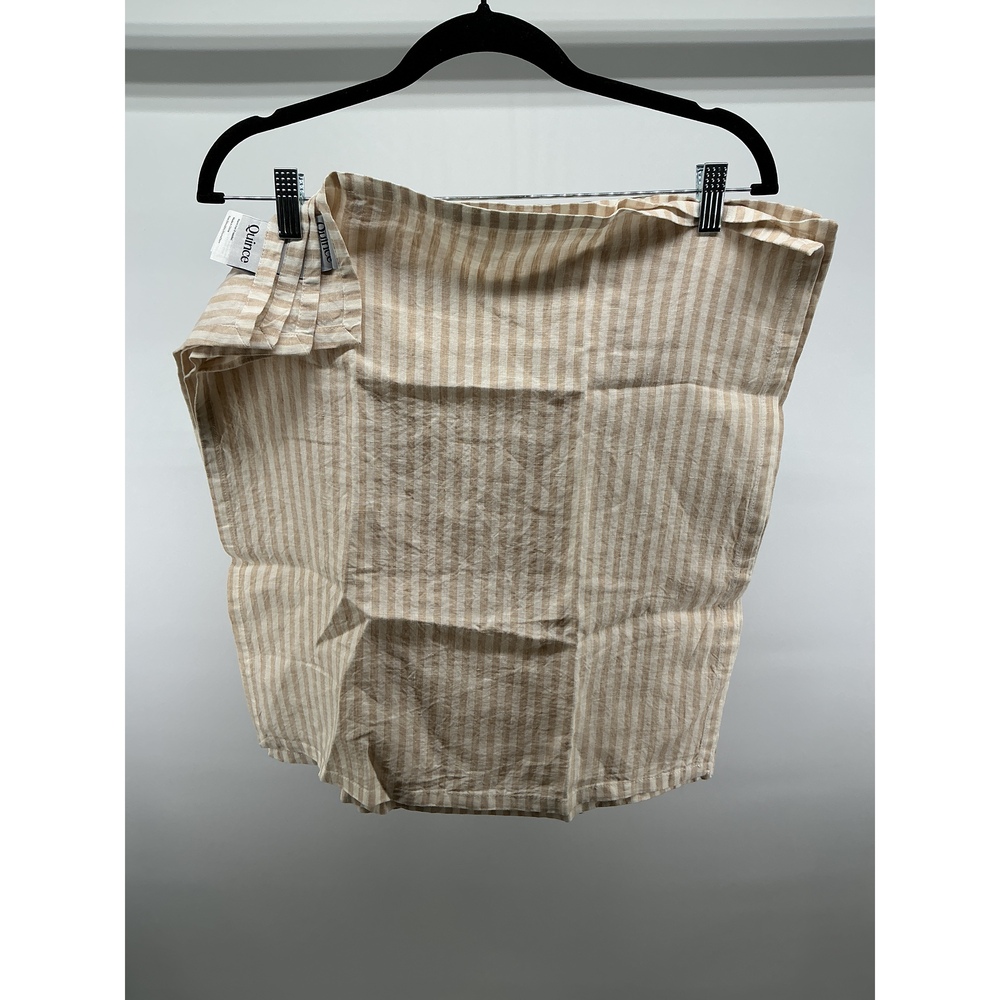 European Linen Stripe Napkins (Set of 12)